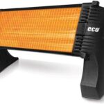 Обігрівач інфрачервоний Eco Mini 1500, 500Вт/1000Вт/1500Вт, 15м2, хутро. керування, чорний