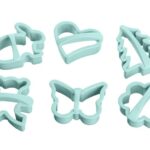 Набор форм для печенья Ardesto Tasty baking,6 шт, голубой тифани, пластик